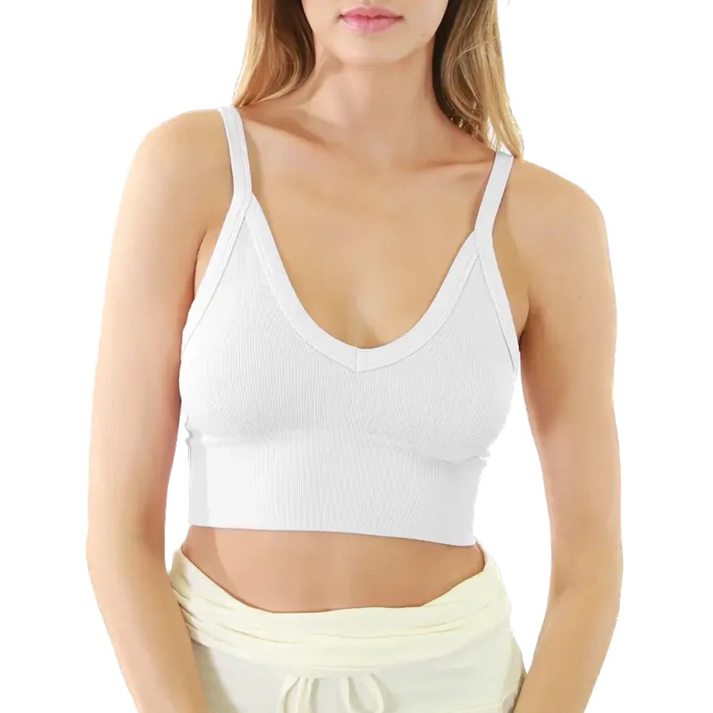 Seamless Bra Top White - Picture 1 of 1